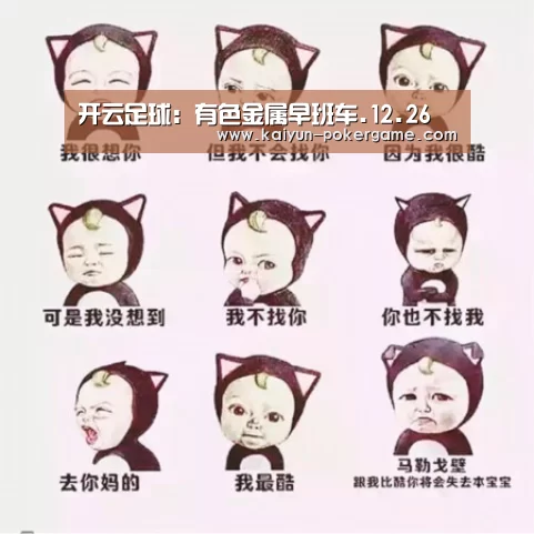 开云足球:有色金属早班车.12.26(图1) 开云足球